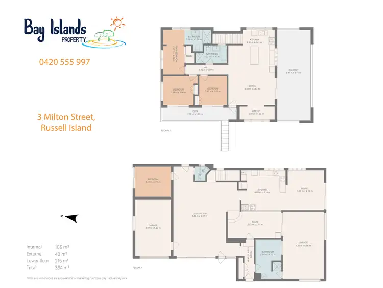Floorplan of Homely house listing, 3 Milton Street, Russell Island QLD 4184
