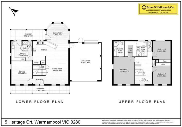 Floorplan of Homely house listing, 5 Heritage Court, Warrnambool VIC 3280