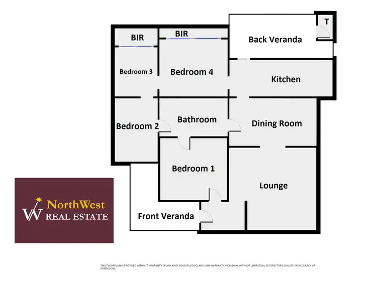 Floorplan of Homely house listing, 14 Anderson Street, Warracknabeal VIC 3393