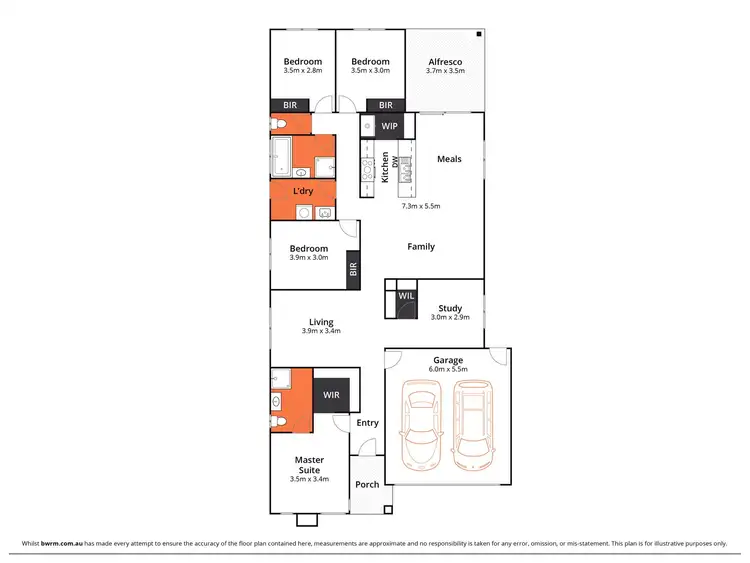 Floorplan of Homely house listing, 30 Barbra Drive, Charlemont VIC 3217