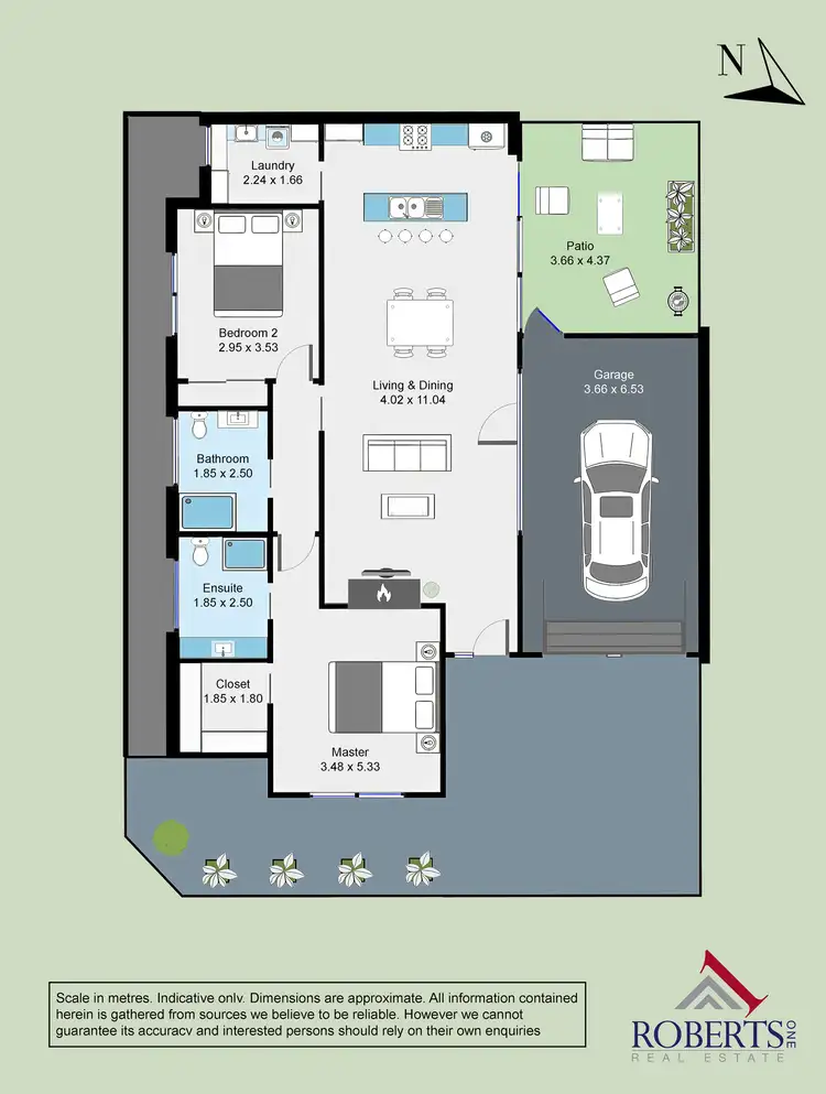 Floorplan of Homely townhouse listing, 4 Hawick Place, Warrnambool VIC 3280
