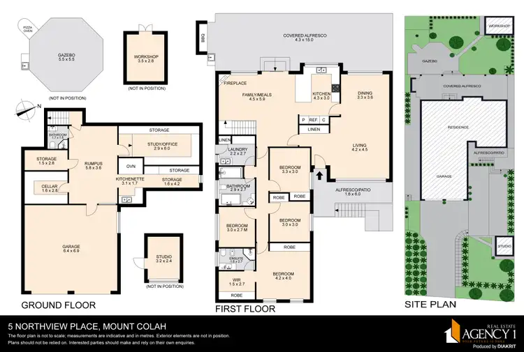 Floorplan of Homely house listing, 5 Northview Place, Mount Colah NSW 2079