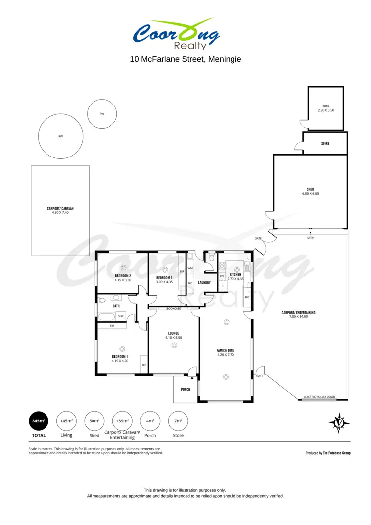 Floorplan of Homely house listing, 10 McFarlane Street, Meningie SA 5264