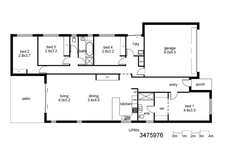 Floorplan of Homely house listing, Address available on request