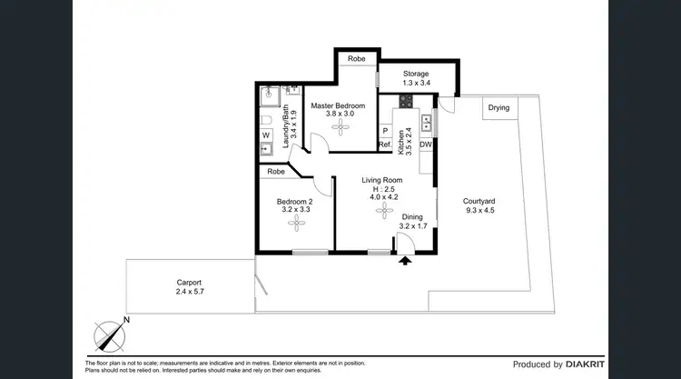 Floorplan of Homely unit listing, 3/3 Winston Street, Coolangatta QLD 4225