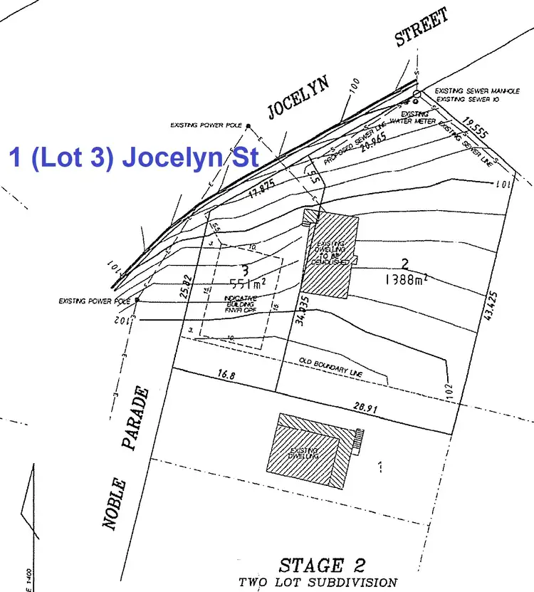 Floorplan of Homely land listing, 1 Jocelyn Street, Dalmeny NSW 2546