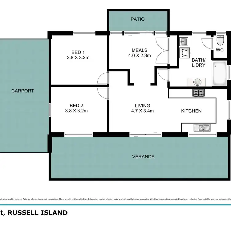 Floorplan of Homely house listing, 12 Yara Street, Russell Island QLD 4184