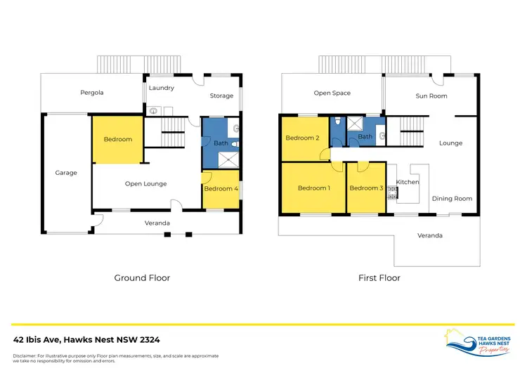 Floorplan of Homely house listing, 42 Ibis Avenue, Hawks Nest NSW 2324