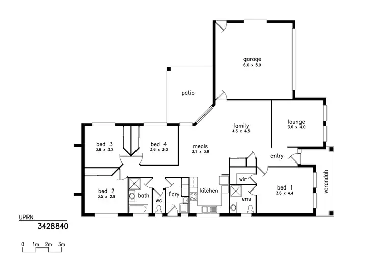 Floorplan of Homely house listing, Address available on request