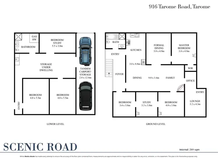 Floorplan of Homely rural property listing, 916 Tarome Road, Tarome QLD 4309