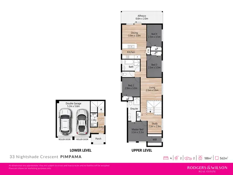 Floorplan of Homely house listing, 33 Nightshade Crescent, Pimpama QLD 4209