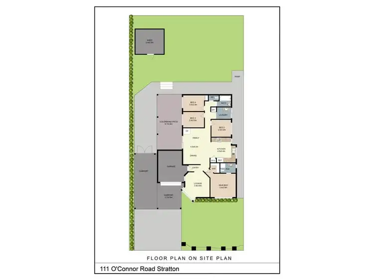 Floorplan of Homely house listing, 111 O'Connor Road, Stratton WA 6056