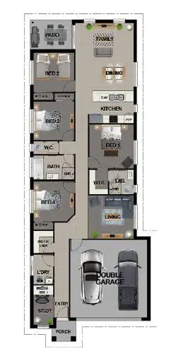 Floorplan of Homely house listing, Address available on request