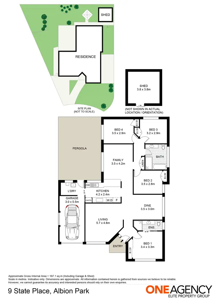 Floorplan of Homely house listing, 9 State Place, Albion Park NSW 2527