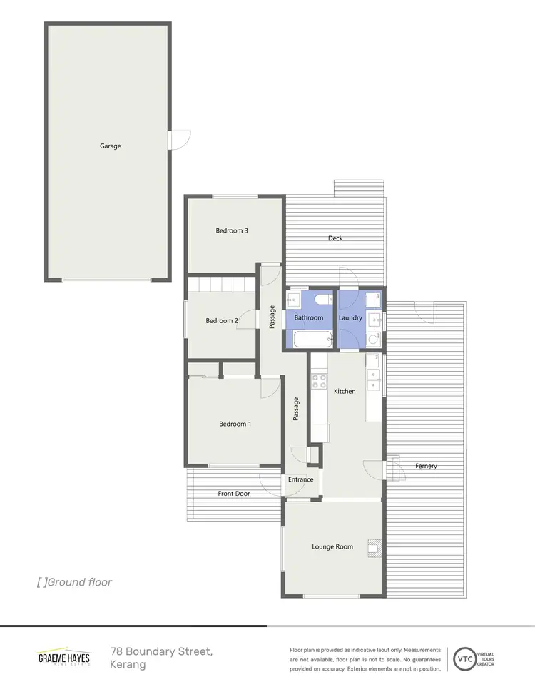 Floorplan of Homely house listing, 78 Boundary Street, Kerang VIC 3579