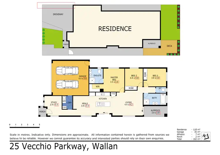Floorplan of Homely house listing, 25 Vecchio Parkway, Wallan VIC 3756