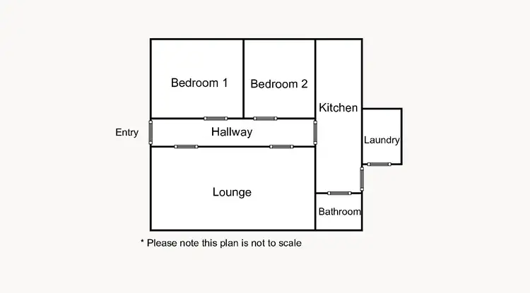 Floorplan of Homely house listing, 100 Macpherson Street, Nhill VIC 3418