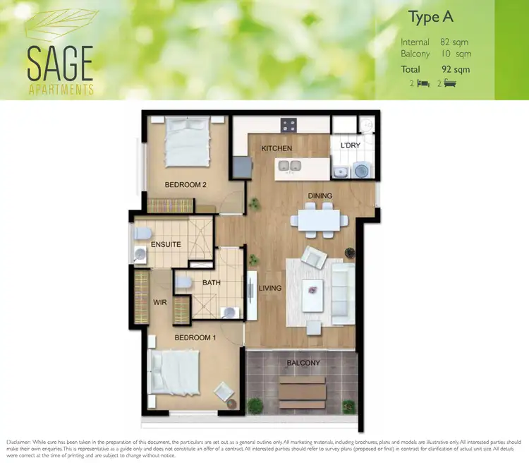 Floorplan of Homely unit listing, 3201/31 Bourton Road, Merrimac QLD 4226