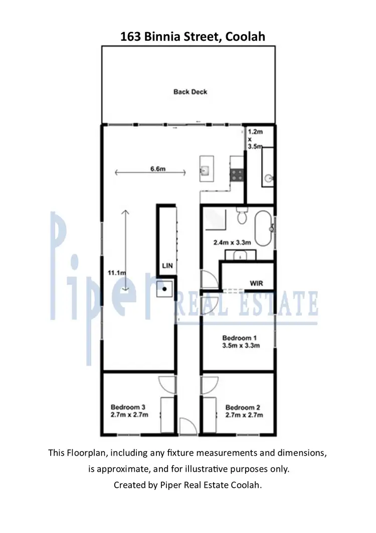 Floorplan of Homely house listing, 163 Binnia Street, Coolah NSW 2843
