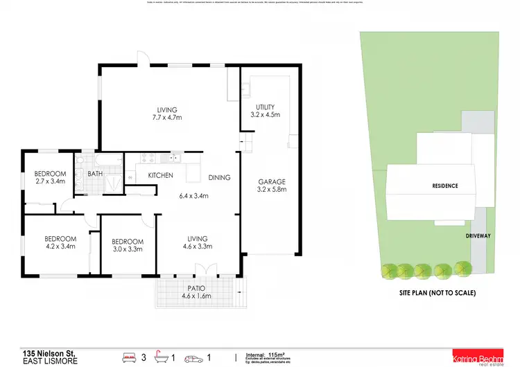 Floorplan of Homely house listing, 135 Nielson Street, East Lismore NSW 2480