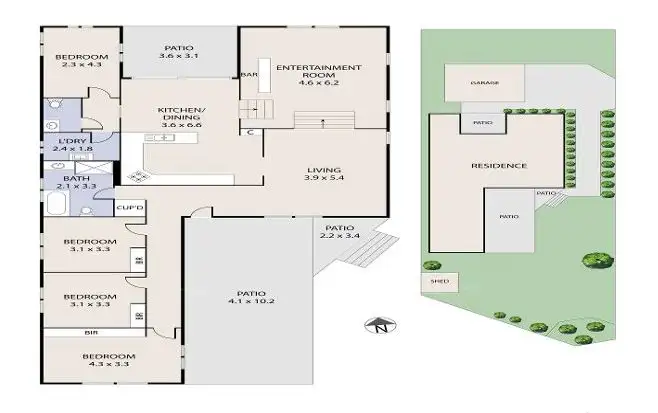 Floorplan of Homely house listing, 21 Marklin Street, Cranbourne VIC 3977