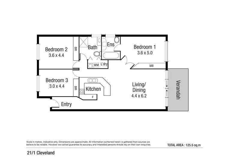 Floorplan of Homely unit listing, 20/18 The Strand, North Ward QLD 4810