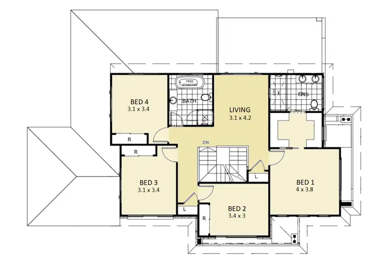 Floorplan of Homely house listing, Address available on request