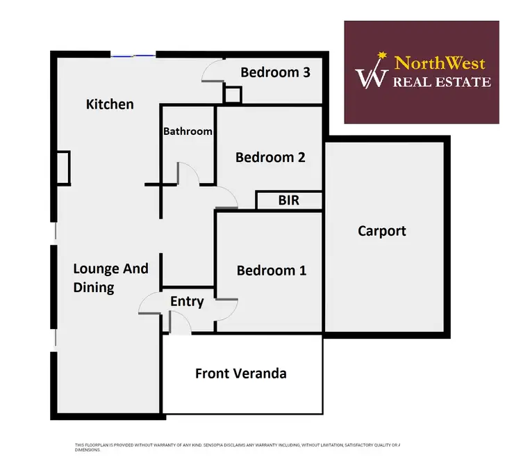 Floorplan of Homely house listing, 78 Devereux Street, Warracknabeal VIC 3393