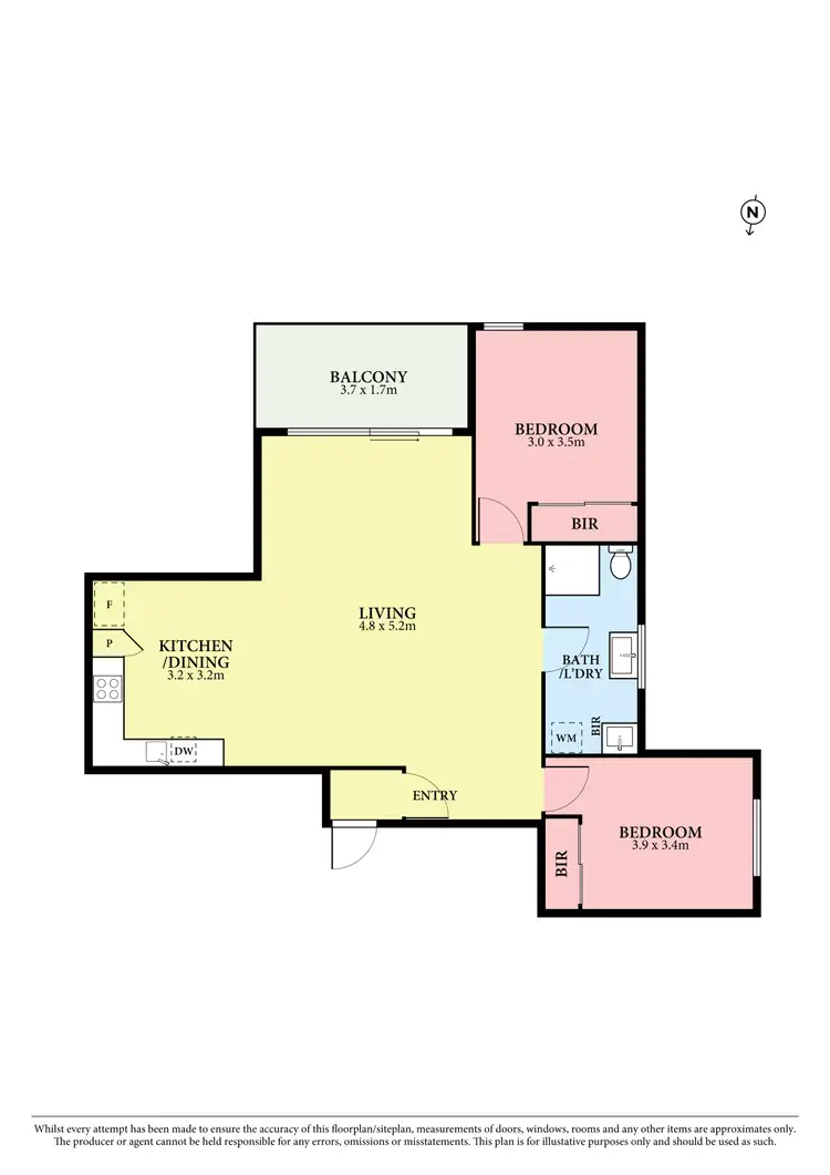 Floorplan of Homely apartment listing, 101/3 Vangelica Way, South Morang VIC 3752