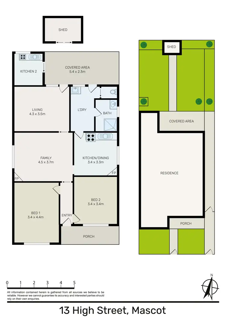 Floorplan of Homely house listing, 13 High Street, Mascot NSW 2020