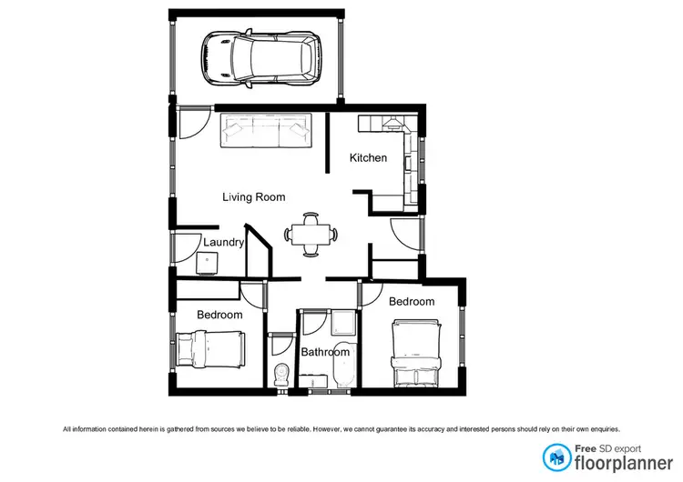 Floorplan of Homely unit listing, 17/115 Matthews Avenue, Orange NSW 2800