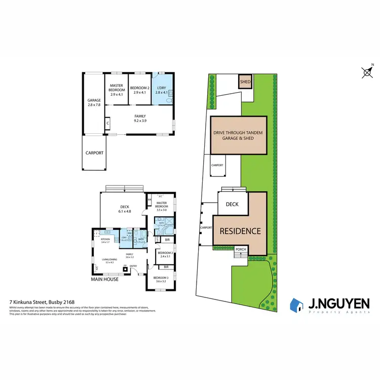 Floorplan of Homely house listing, 7 Kinkuna Street, Busby NSW 2168