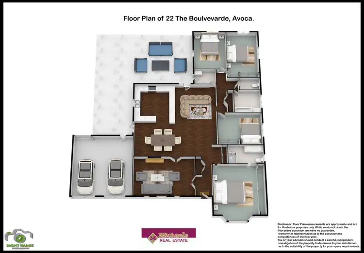 Floorplan of Homely house listing, 22 The Boulevarde, Avoca QLD 4670