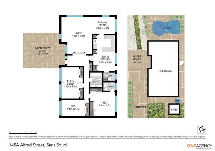 Floorplan of Homely house listing, 145A Alfred Street, Sans Souci NSW 2219