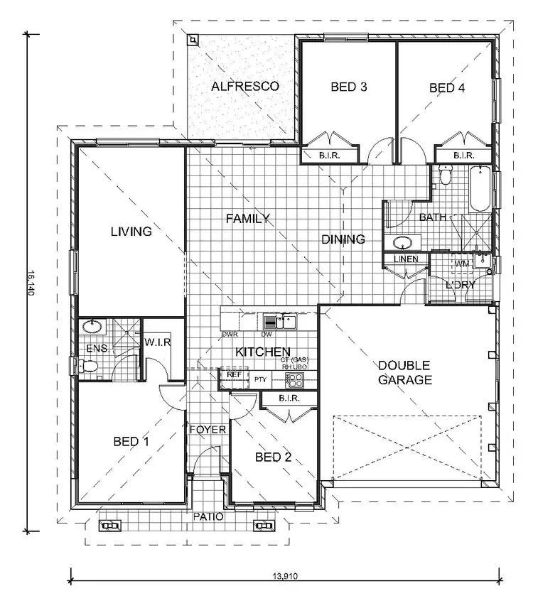 Floorplan of Homely house listing, Address available on request