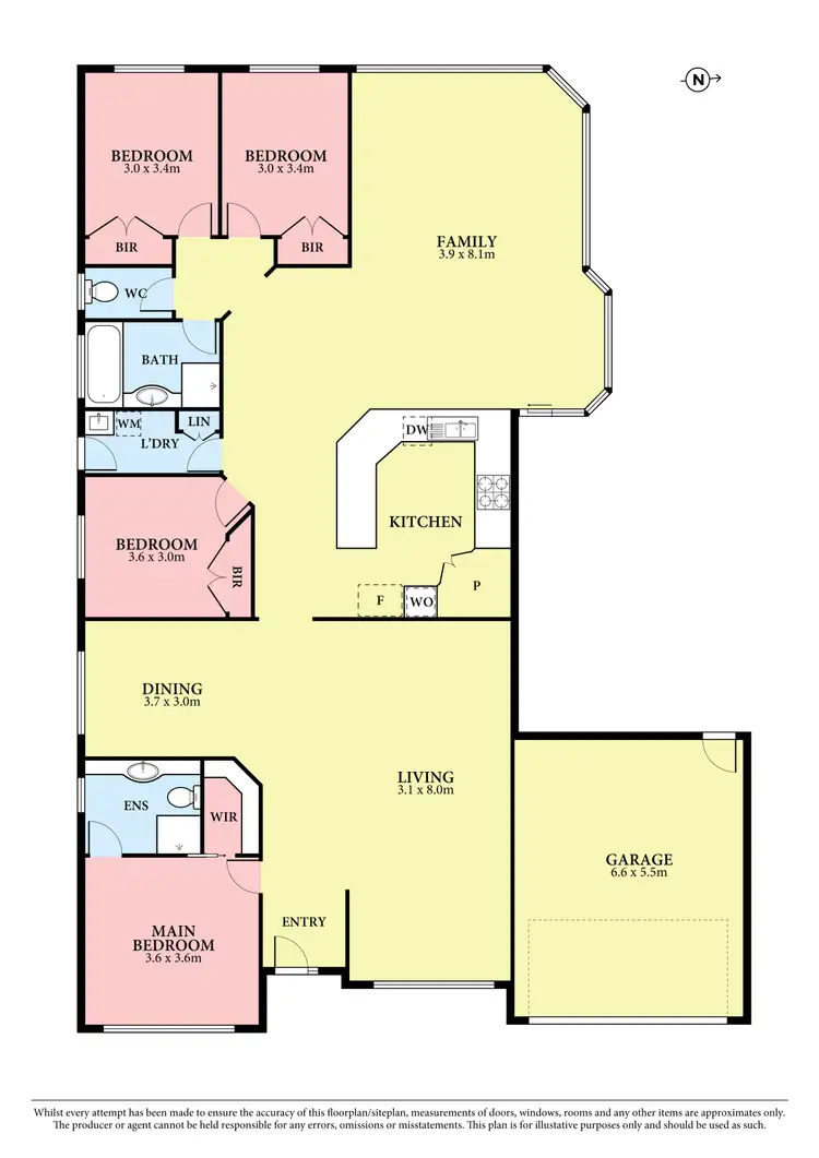 Floorplan of Homely house listing, 2 HILDA PLACE, Whittlesea VIC 3757
