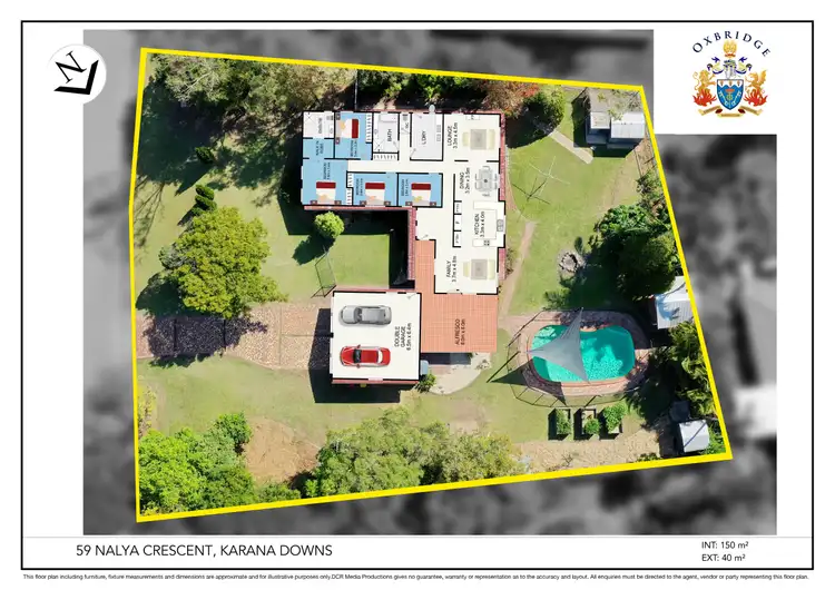Floorplan of Homely house listing, 59 Nalya Crescent, Karana Downs QLD 4306