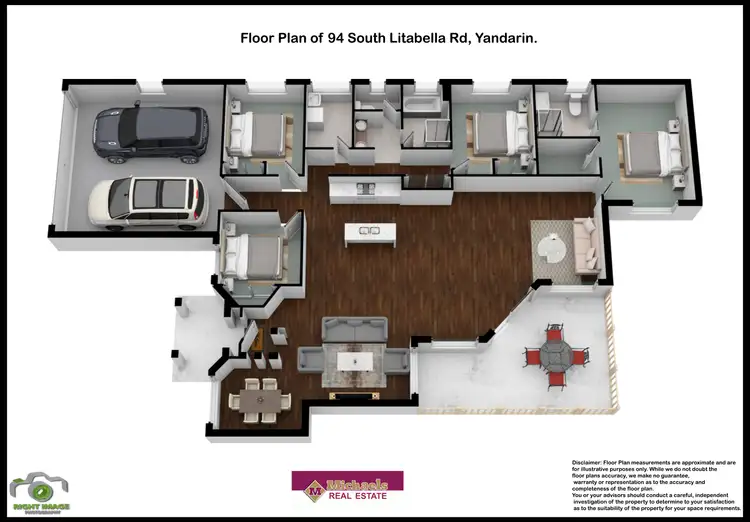 Floorplan of Homely rural property listing, 94 South Littabella Road, Yandaran QLD 4673