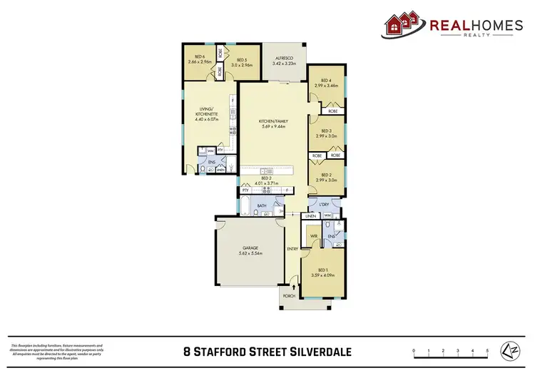 Floorplan of Homely house listing, 8 Stafford Street, Silverdale NSW 2752