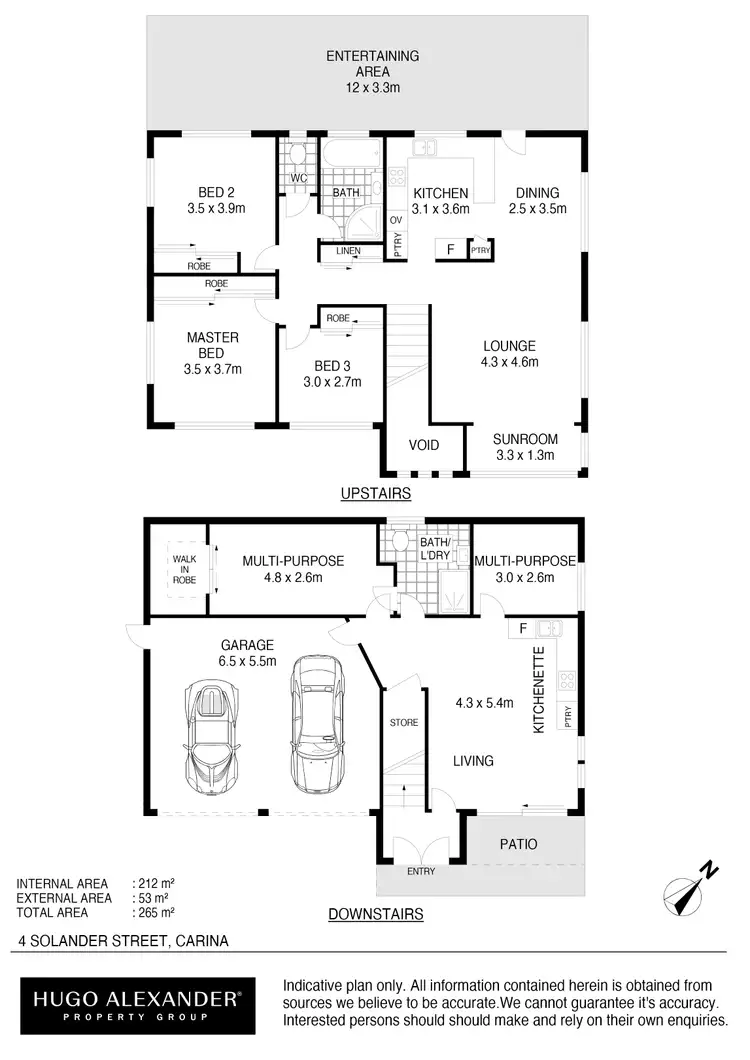 Floorplan of Homely house listing, 4 Solander Street, Carina QLD 4152