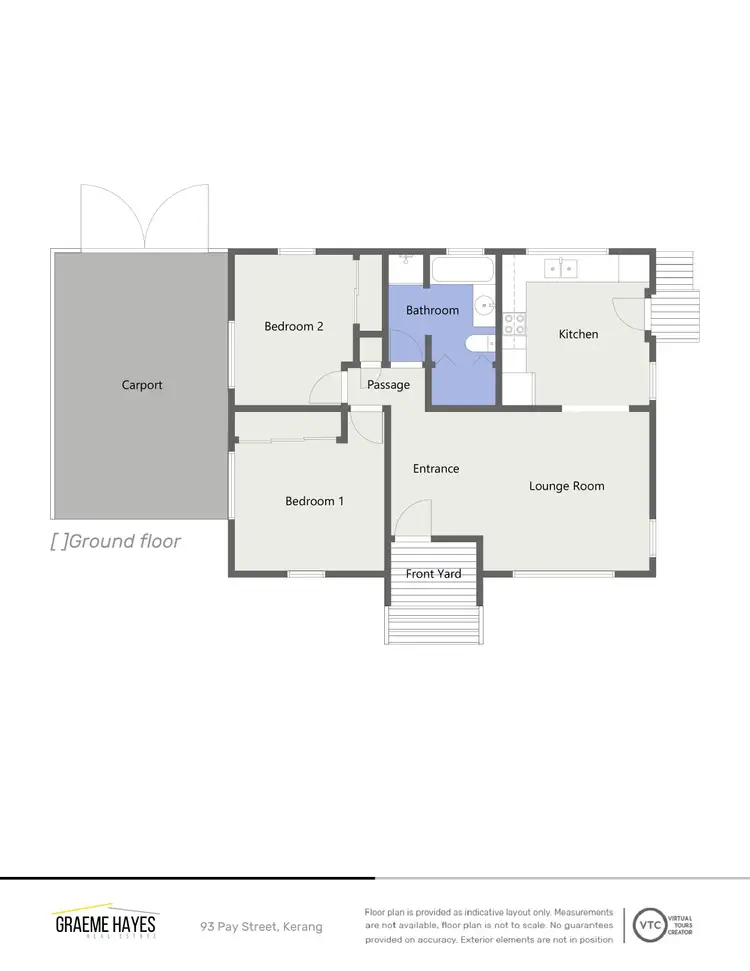 Floorplan of Homely house listing, 93 Pay Street, Kerang VIC 3579