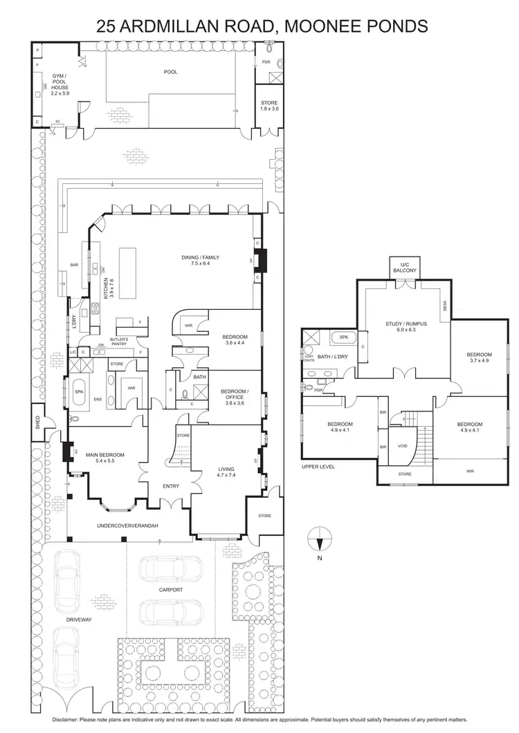 Floorplan of Homely house listing, 25 Ardmillan Road, Moonee Ponds VIC 3039