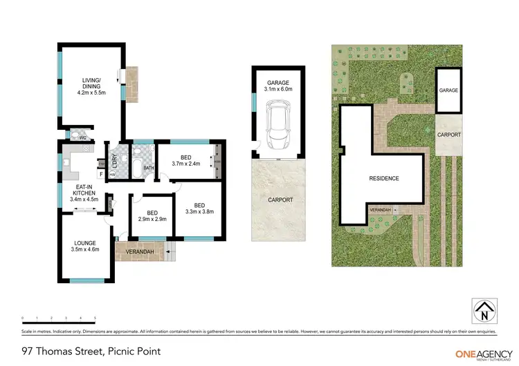 Floorplan of Homely house listing, 97 Thomas Street, Picnic Point NSW 2213