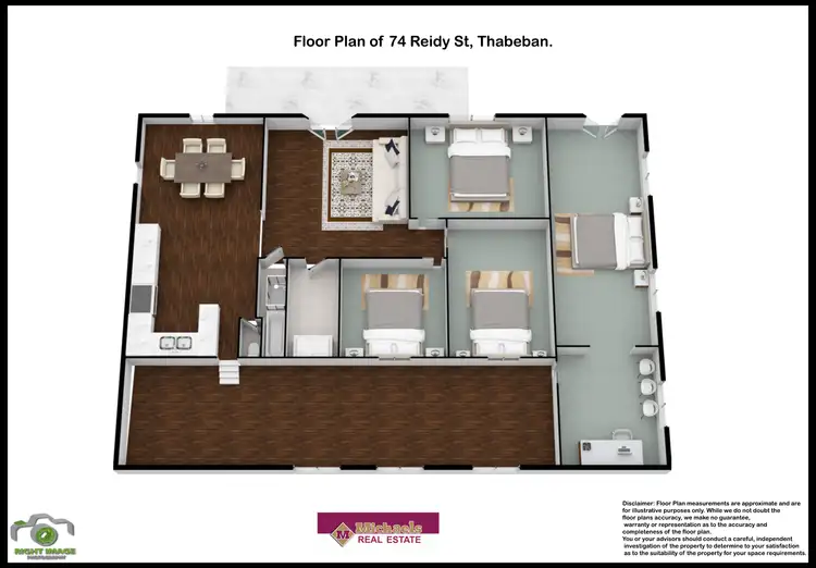 Floorplan of Homely house listing, 74 Riedy Street, Thabeban QLD 4670