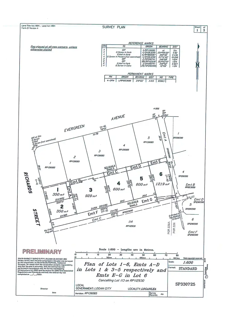 Floorplan of Homely land listing, 1/62 Richards Street, Loganlea QLD 4131