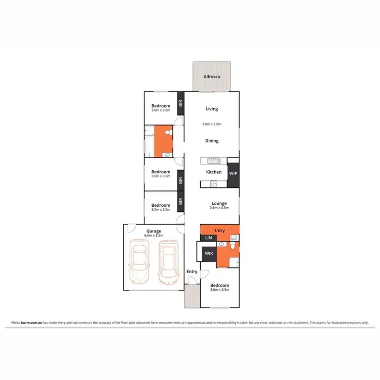 Floorplan of Homely house listing, 33 Edenhope Circuit, Armstrong Creek VIC 3217