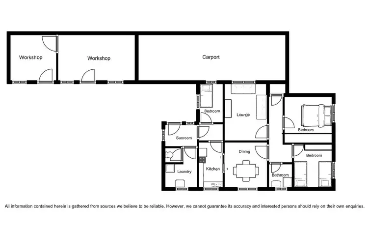 Floorplan of Homely house listing, 279 Byng Street, Orange NSW 2800