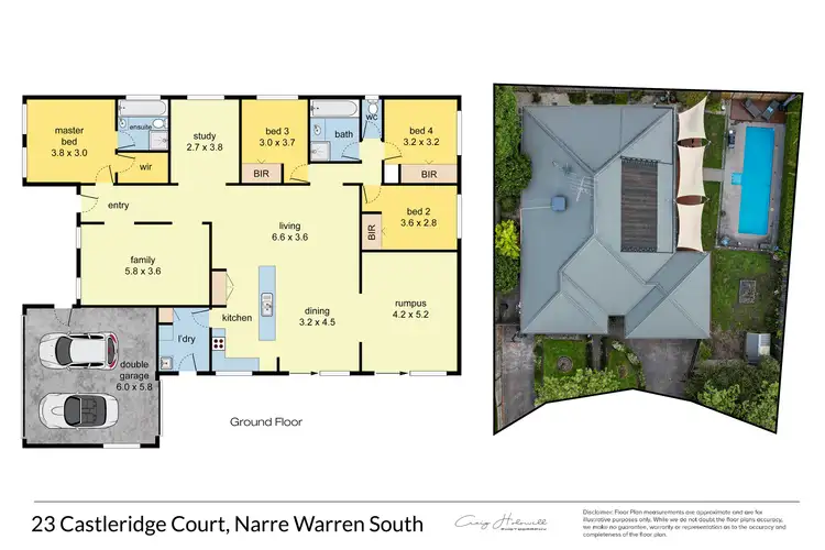 Floorplan of Homely house listing, 23 Castleridge Court, Narre Warren South VIC 3805