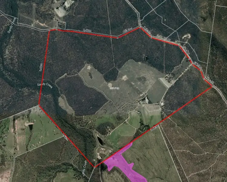 Floorplan of Homely rural property listing, 930 BERRIES ROAD, Golden Fleece QLD 4621