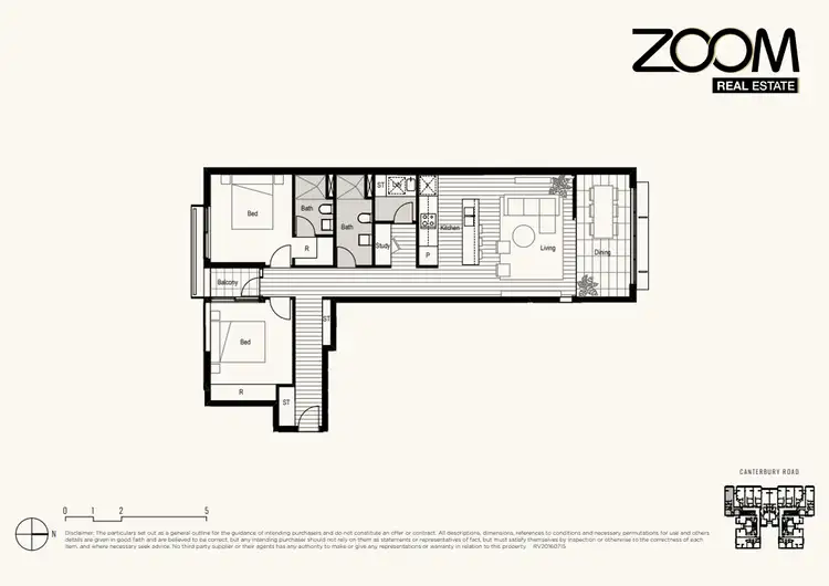 Floorplan of Homely apartment listing, Address available on request